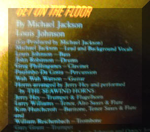Michael Jackson's Vinyl Records